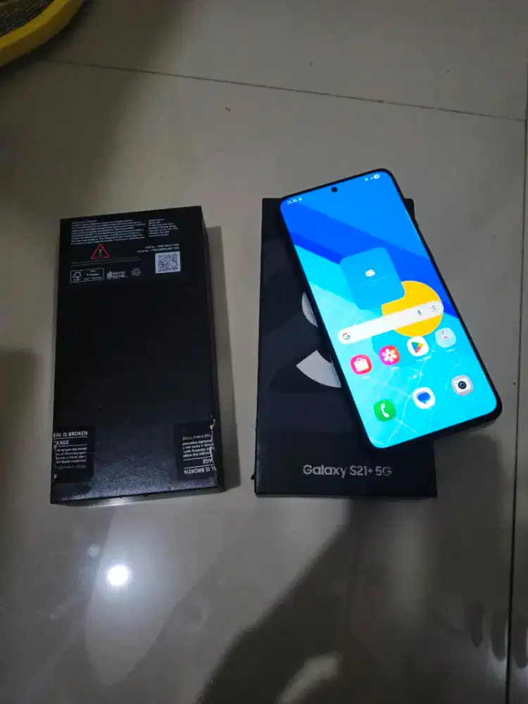 Samsung S21+ 5G 8/128 Sein fullset mluss like new jossss lncar jyaaa