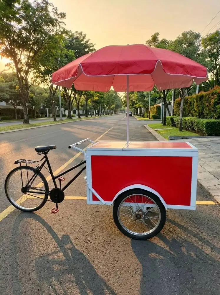 Gerobak Kopi Full Alminium
