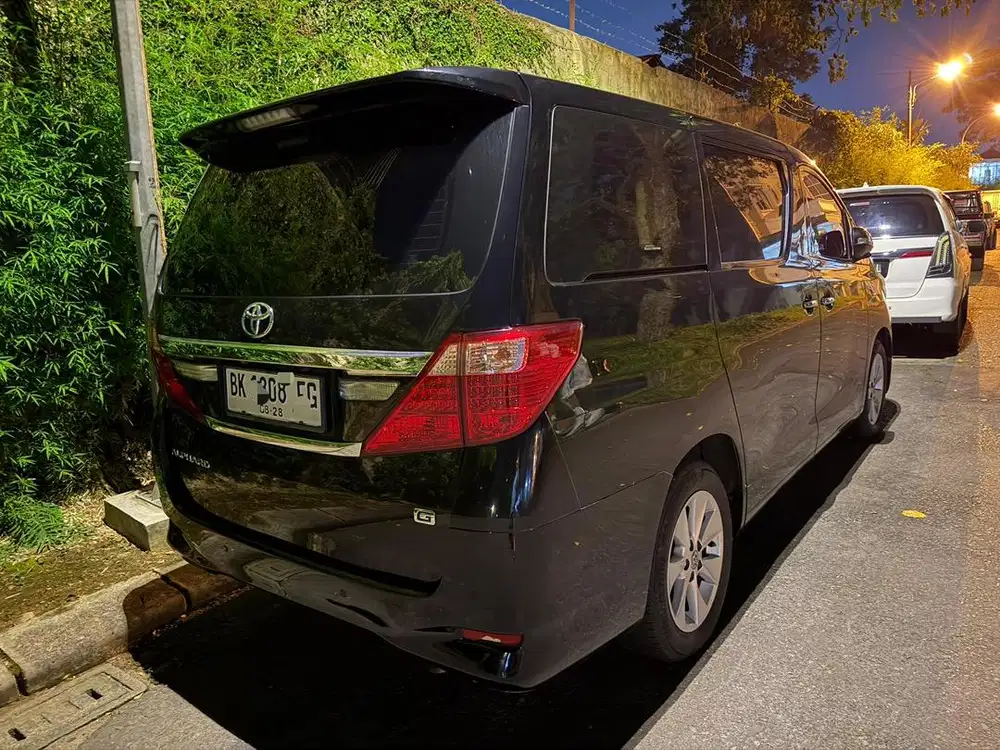 Toyota Alphard G ATPM 2012 Bensin