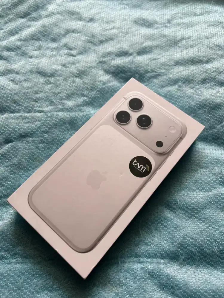 iPhone 17 Pro 256GB Silver Baru dan Segel Resmi iBox PA/A