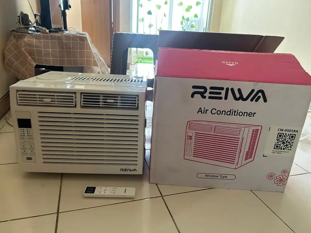 Ac window 1/2 pk watt 370 tanpa tempel