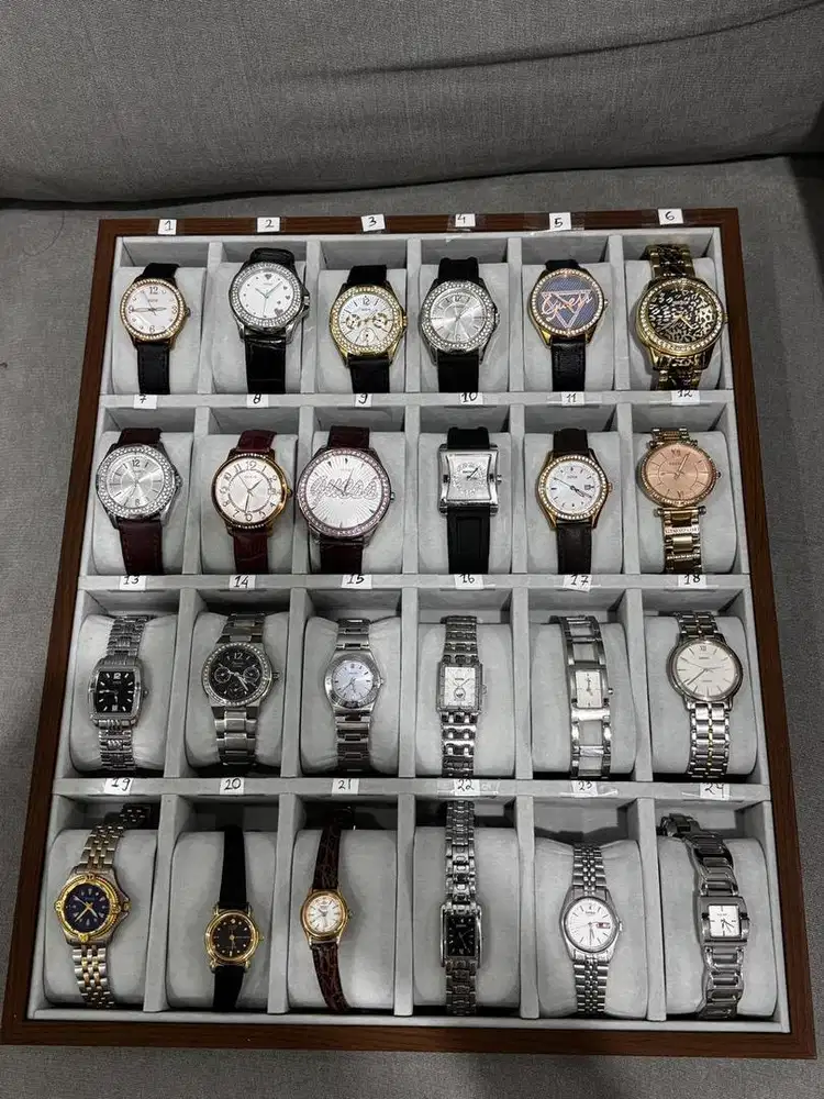 READY WATCH ORIGINAL BRANDED ONLY ( Seiko, Guess, AC, CK ) STRT 400k