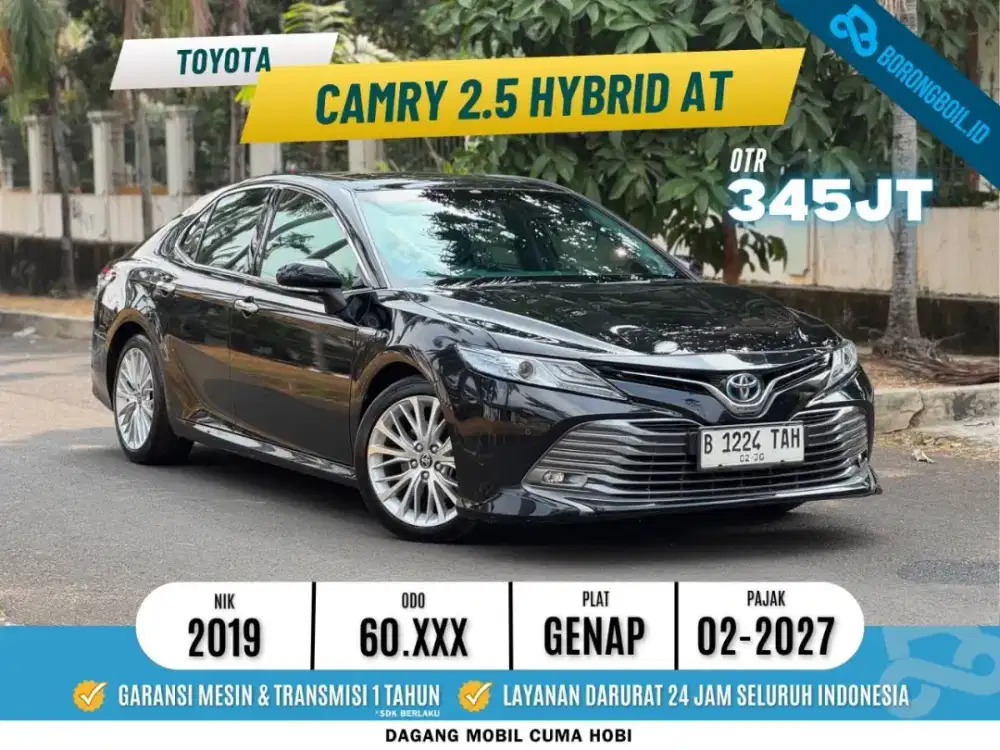 [TGN PERTAMA] Toyota Camry 2.5 Hybrid AT 2019