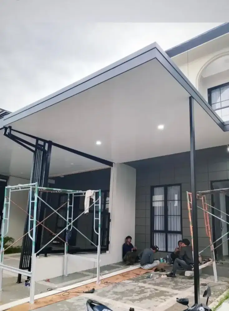 Kanopi Rumah Komplit Plafon Pvc