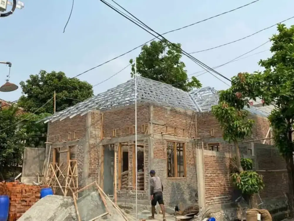 Atap Rumah Baja Ringan Terpasang