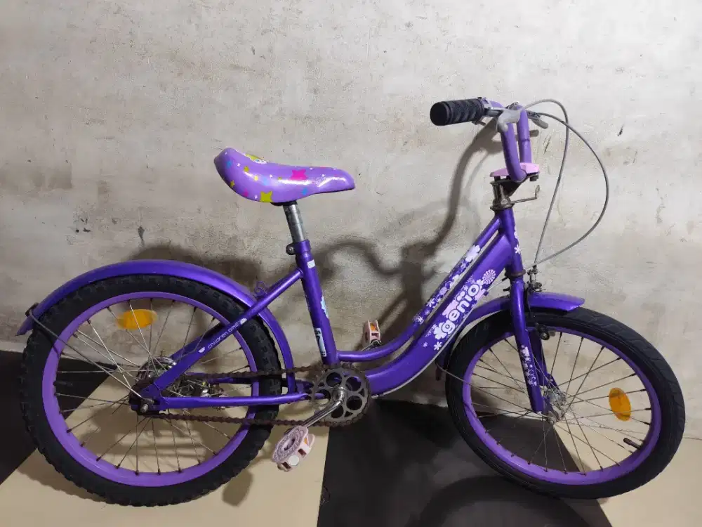 Sepeda mini ukuran 18 siap pakai