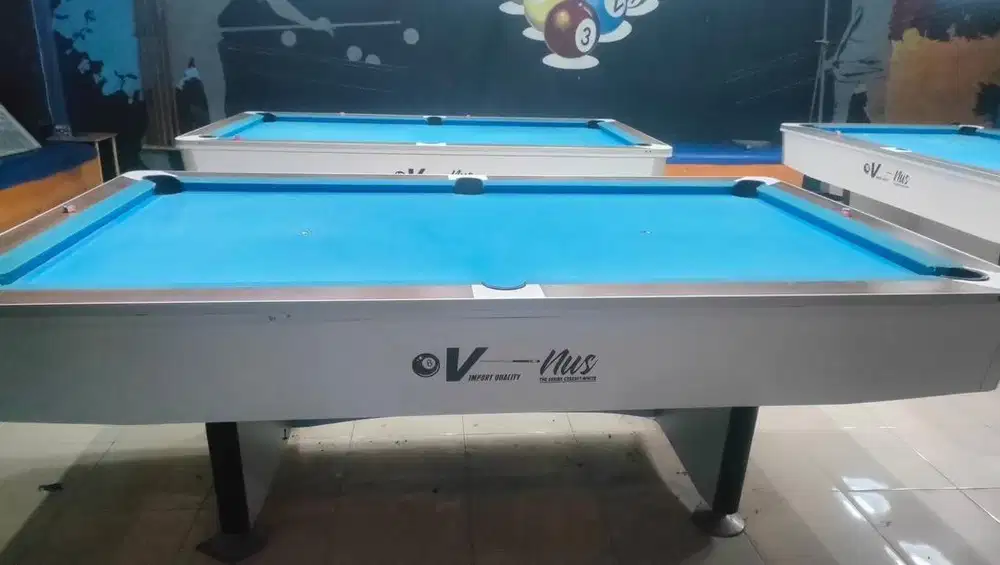 MEJA BILLIARD 8ft. Meja Tanggung Bola Besar