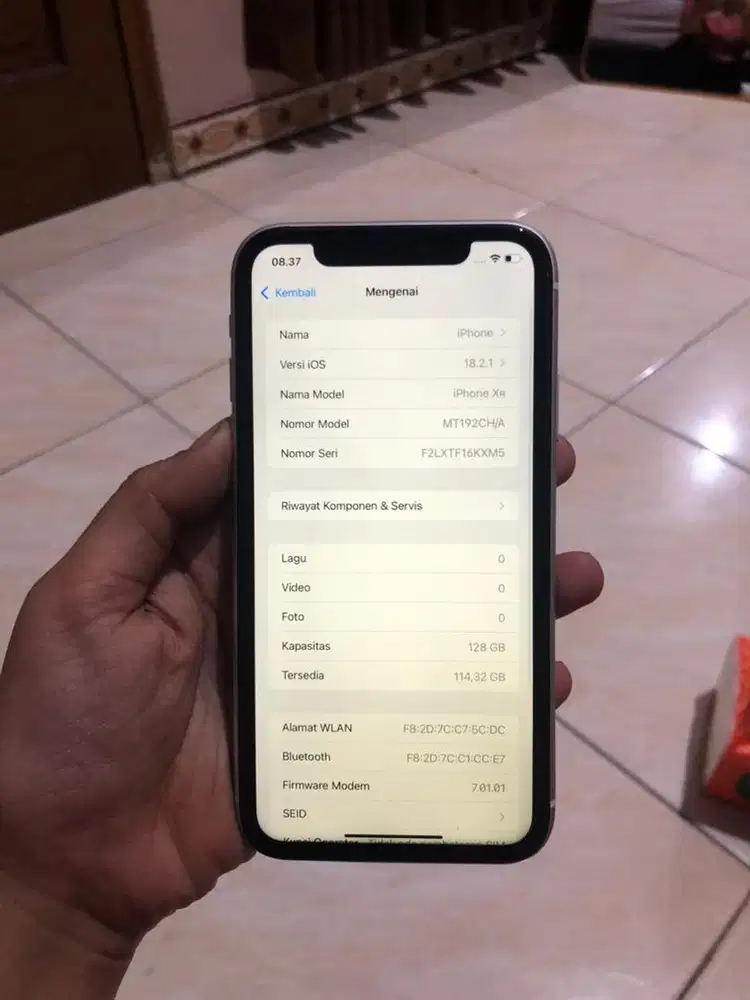 iphone XR 128gb fullset