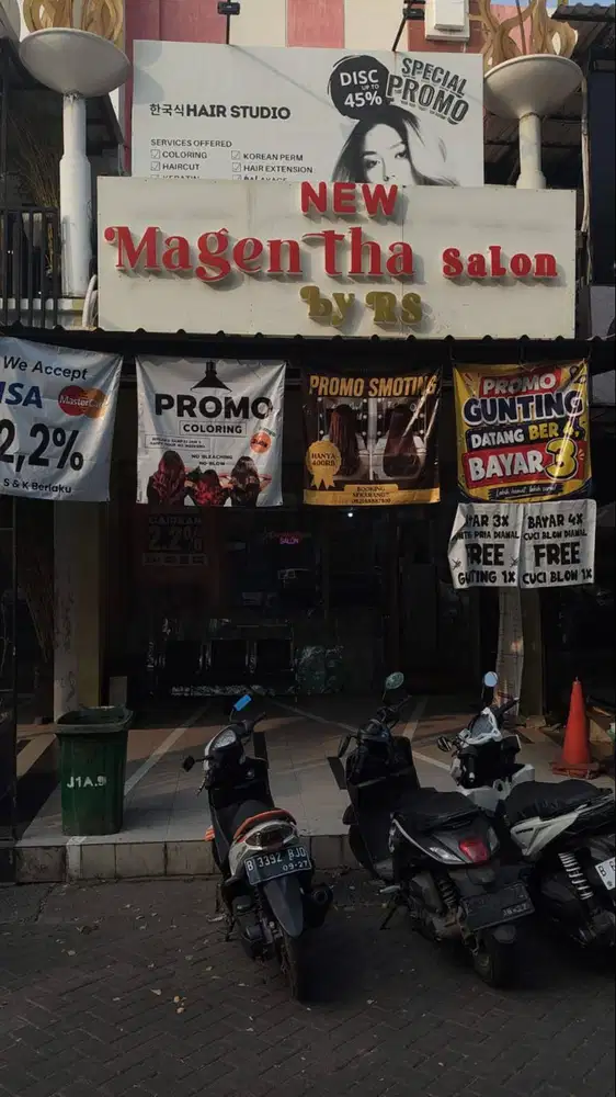 take over usaha salon kecantikan
