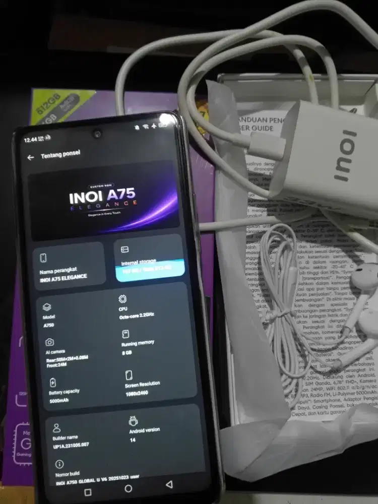 Inoi A75 8/512gb