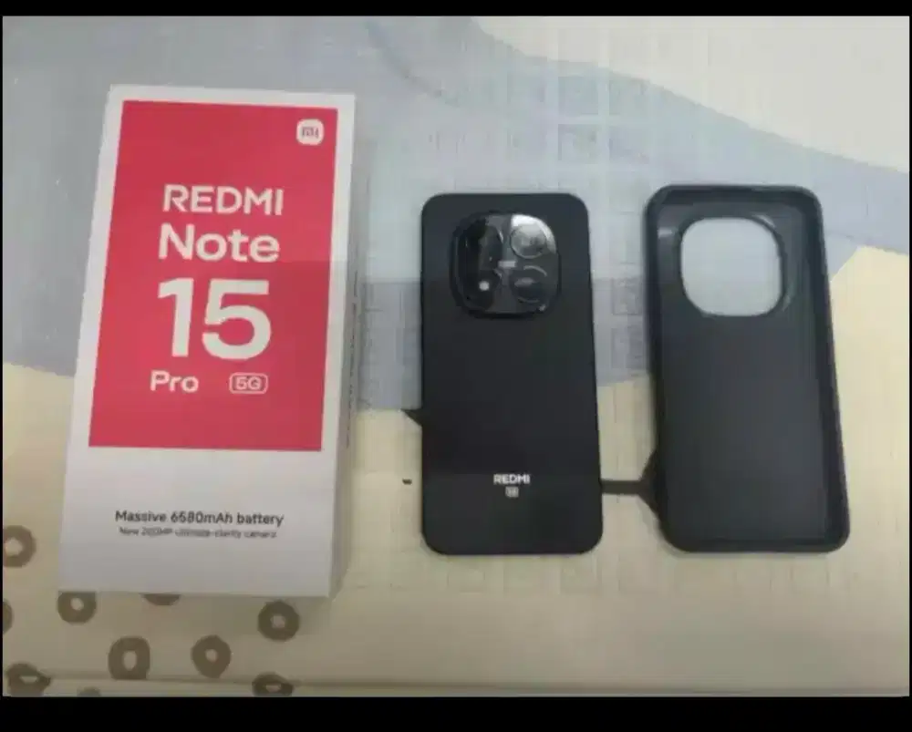 Redme note 15 pro hitam 256