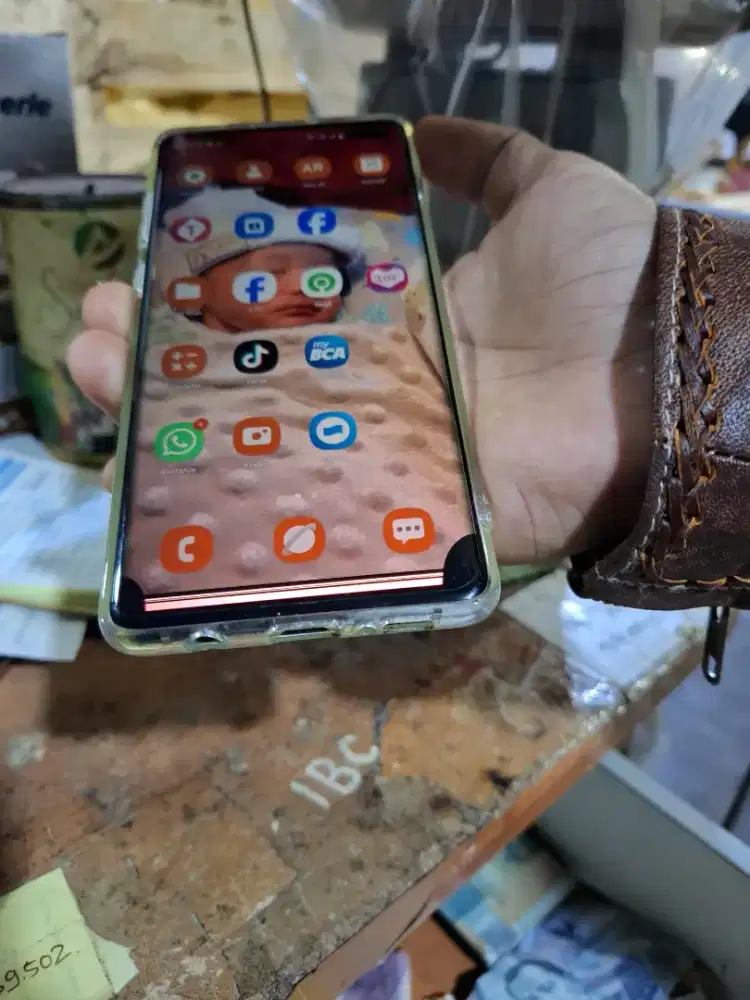 SAMSUNG GALAXY S10 PLUS SEIN SERIS RESMI  MINUS LANCAR