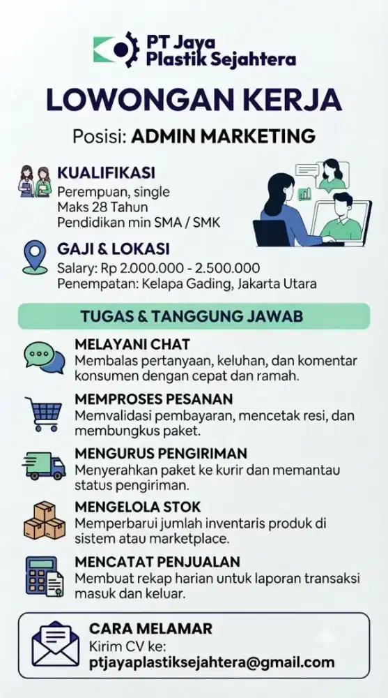 Admin Marketing