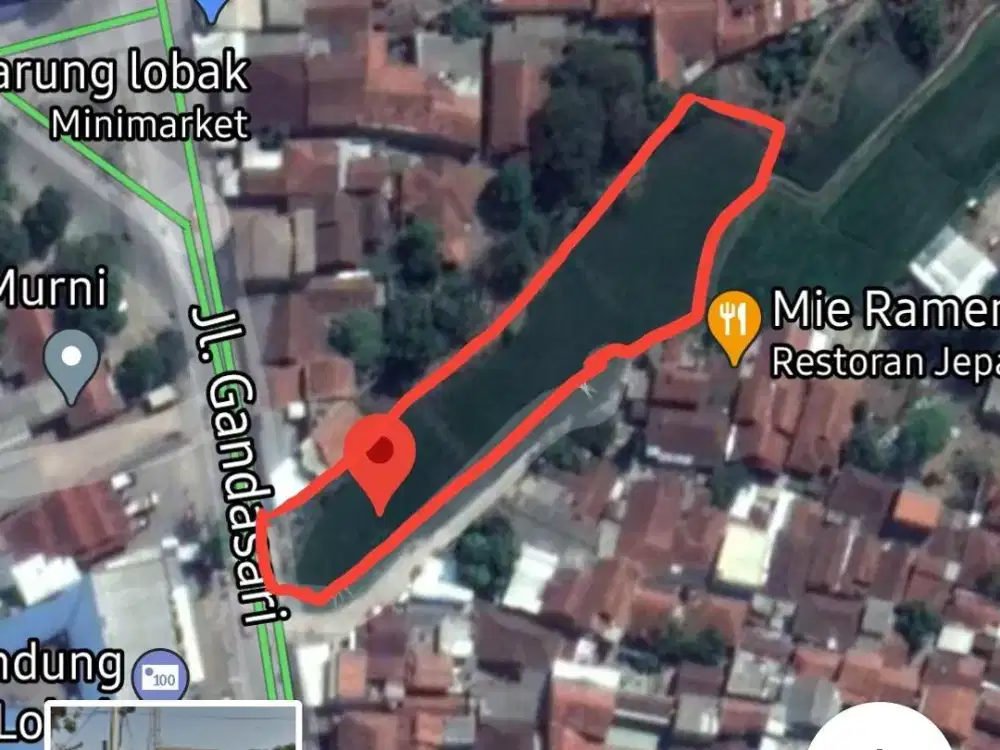 Soreang, Bandung Selatan. Tanah Sawah Luas di Bandung