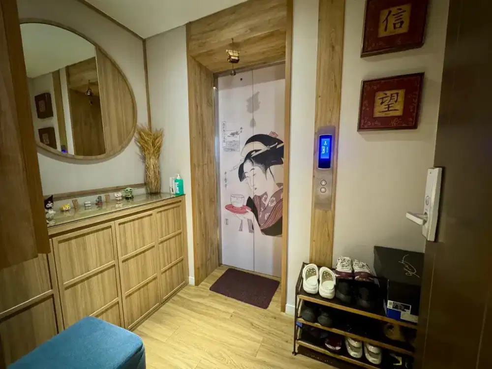 Disewakan Apartemen Yukata Alam Sutera 3 BR Full Furnished View Jalan Utama dan Electronic city