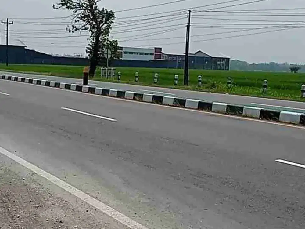 tanah pinggir jl nasional di jetak Sragen
