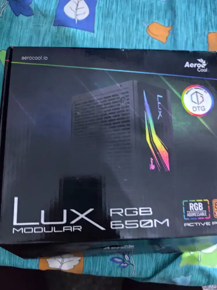 Power Supply Aero Cool 650w modular RGB