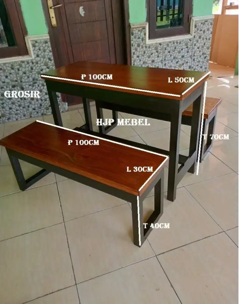 MEJA WARUNG/MEJA MAKAN/MEJA WARKOP/MEJA CAFE