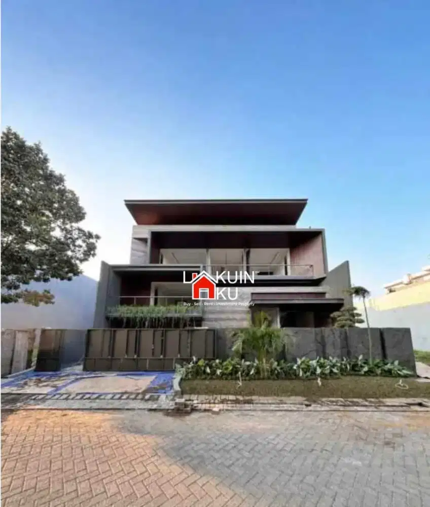 Dijual Rumah Baru Modern Tropical Luxury Pakuwon Indah,Imperial Golf