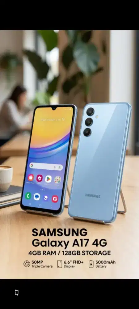 Samsung A17 4/128 4G Baru
