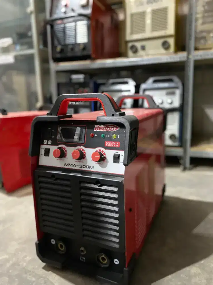 MESIN LAS BEKAS MMA 500A REDBO 3 PHASE BEKAS LISTRIK IGBT DC SECOND