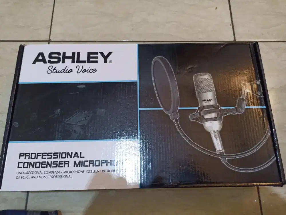 Proffesional condenser mic ASHLEY Studio Voice