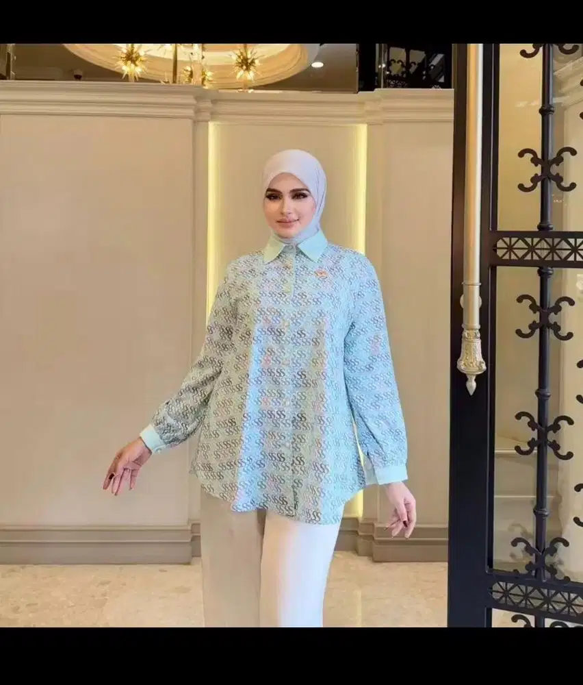 Ready baju tunik shella saukia nykilla NEW ORi