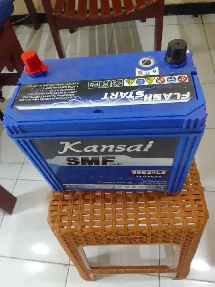 Accu mobil Kansai 55B24LS / 12V55 AH