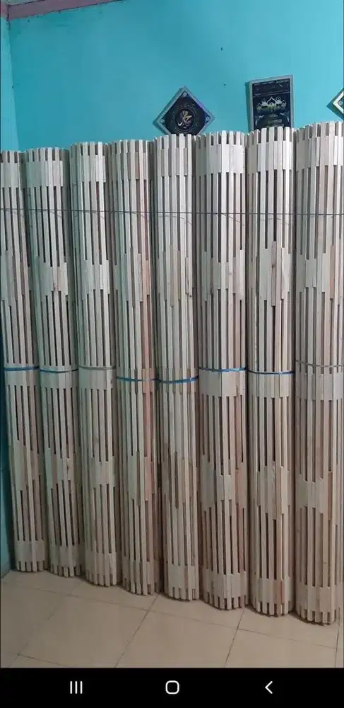 Jual tirai rotan tirai bambu dan tirai kayu