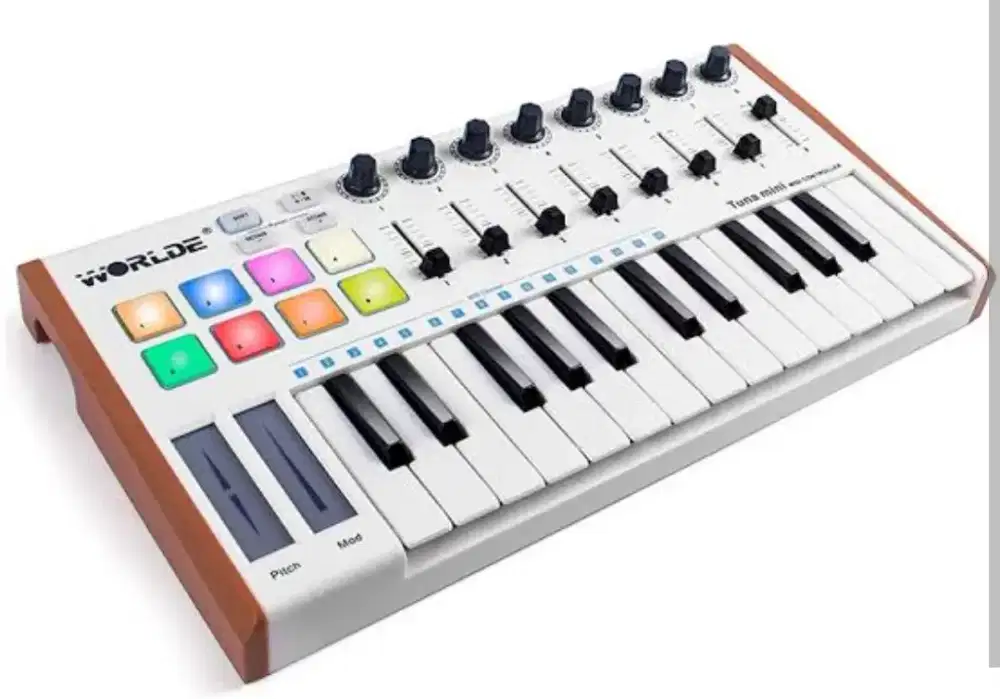 Midi Controller Keyboard Worlde Tuna Mini