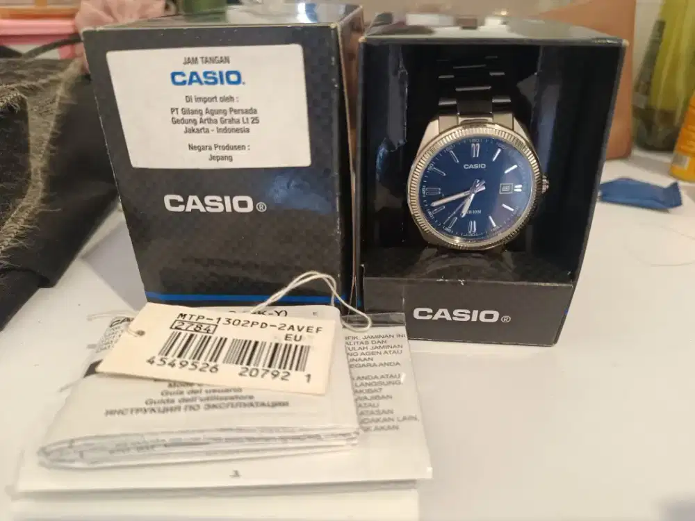 Casio MTP 1302PD Navy
