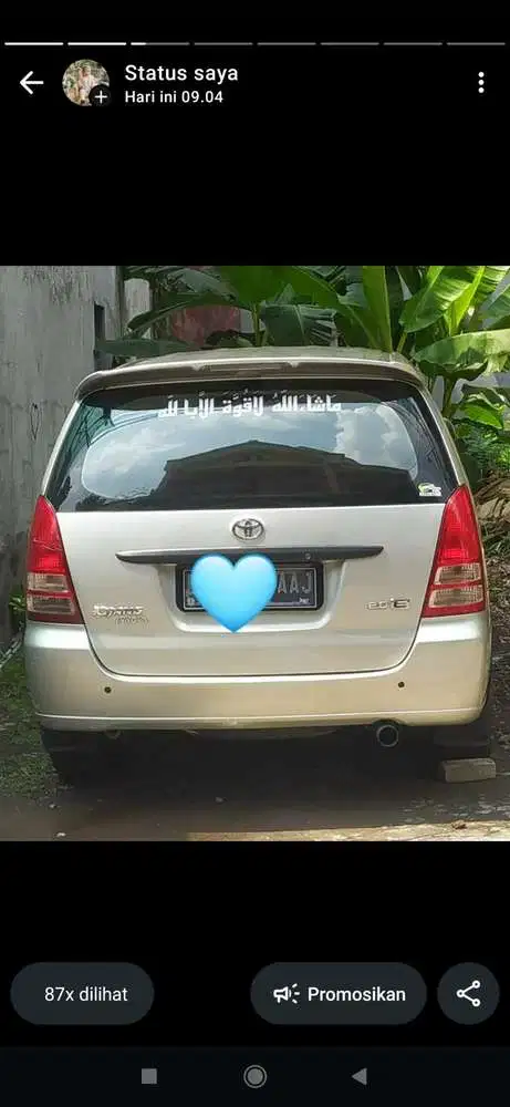Toyota Kijang Innova 2006 Bensin