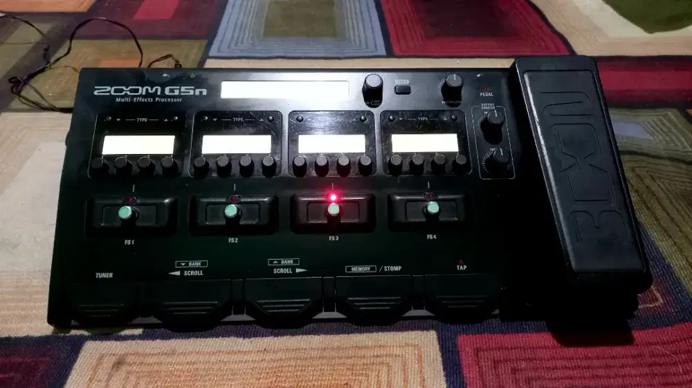 Efek Gitar zoom G5N mantap