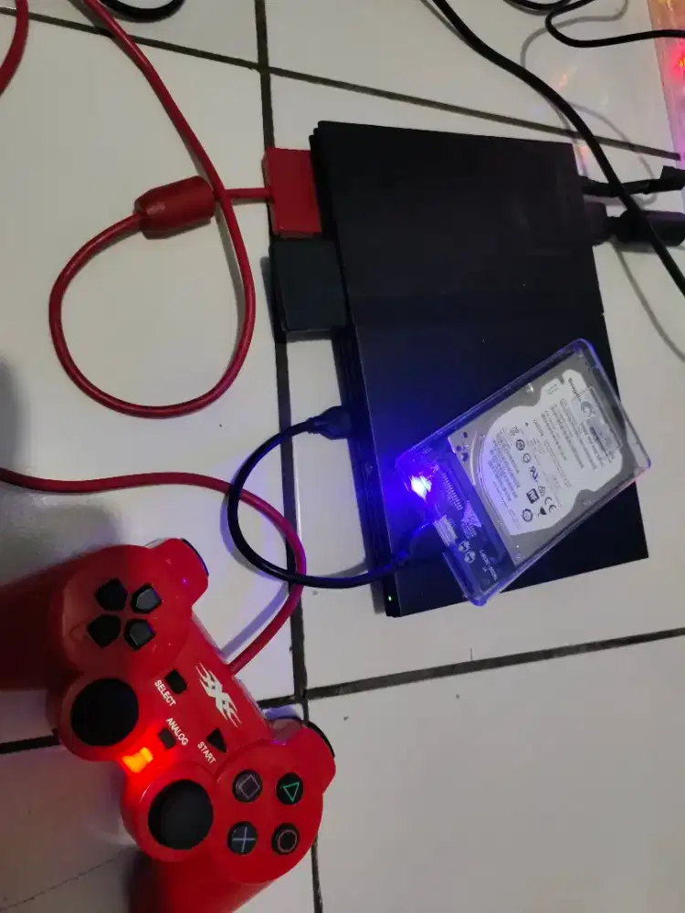 Ps2 slim hardisk 500gb fullgame