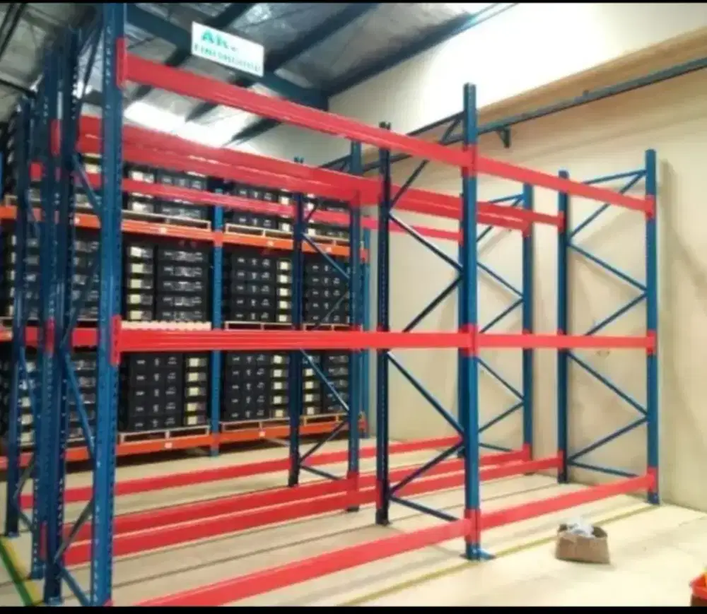 Pembuatan Rak Gudang / Rak Pallet Heavy Duty