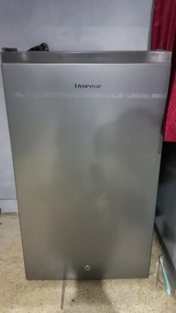kulkas hisense 1 pintu grey 91 L RRI20D4IGN