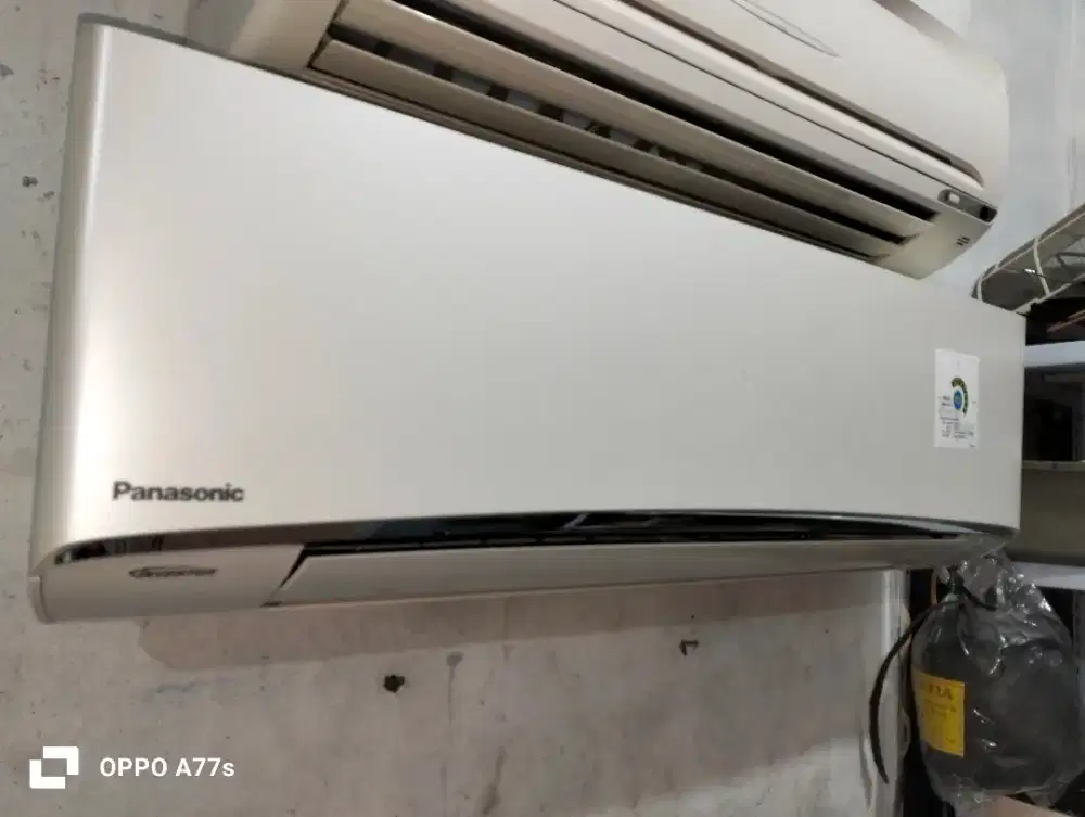 AC panasonic  inverter 1 pk R32 mulus , dan dingin