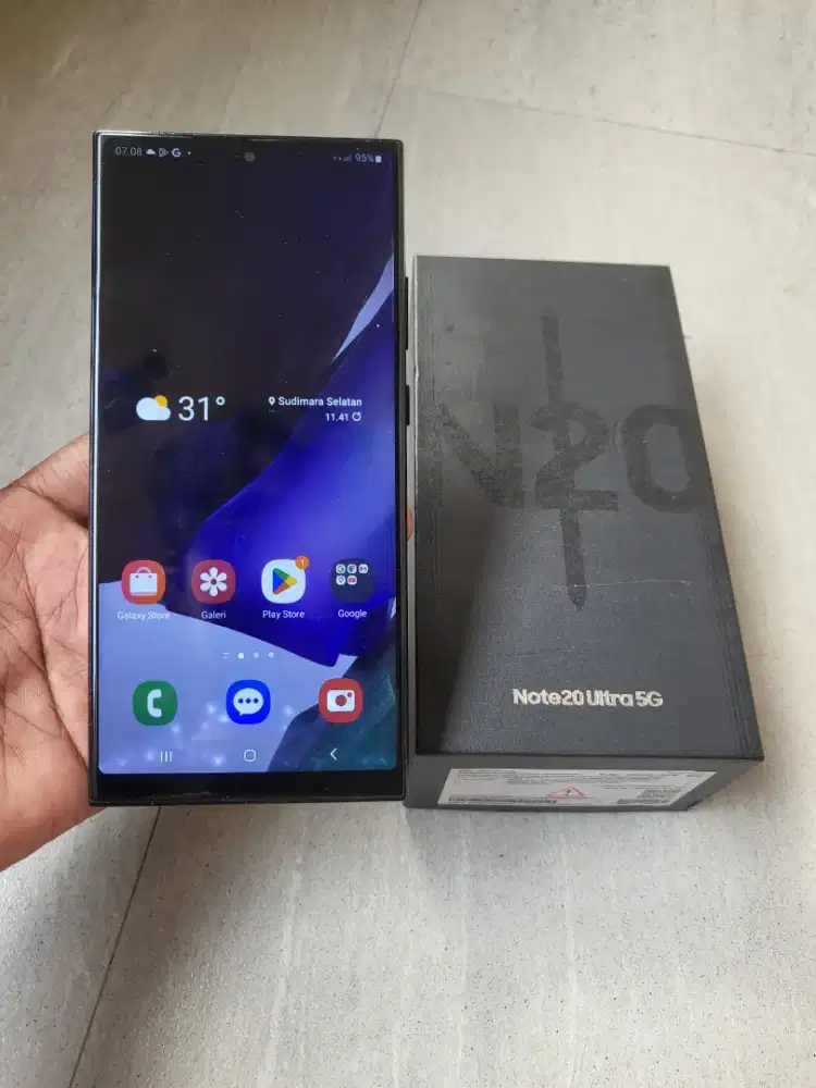 Jual cepat samsung note 20 ultra ram 8/256 Resmi