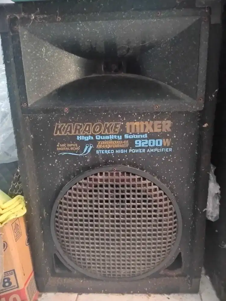Jual speaker aktif 10 inch merk DAT
