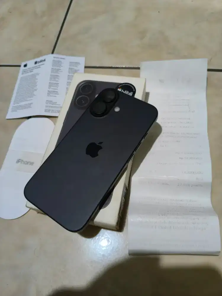 IPHONE 16 BASIC 128 IBOX ORIGINAL GARANSI ON