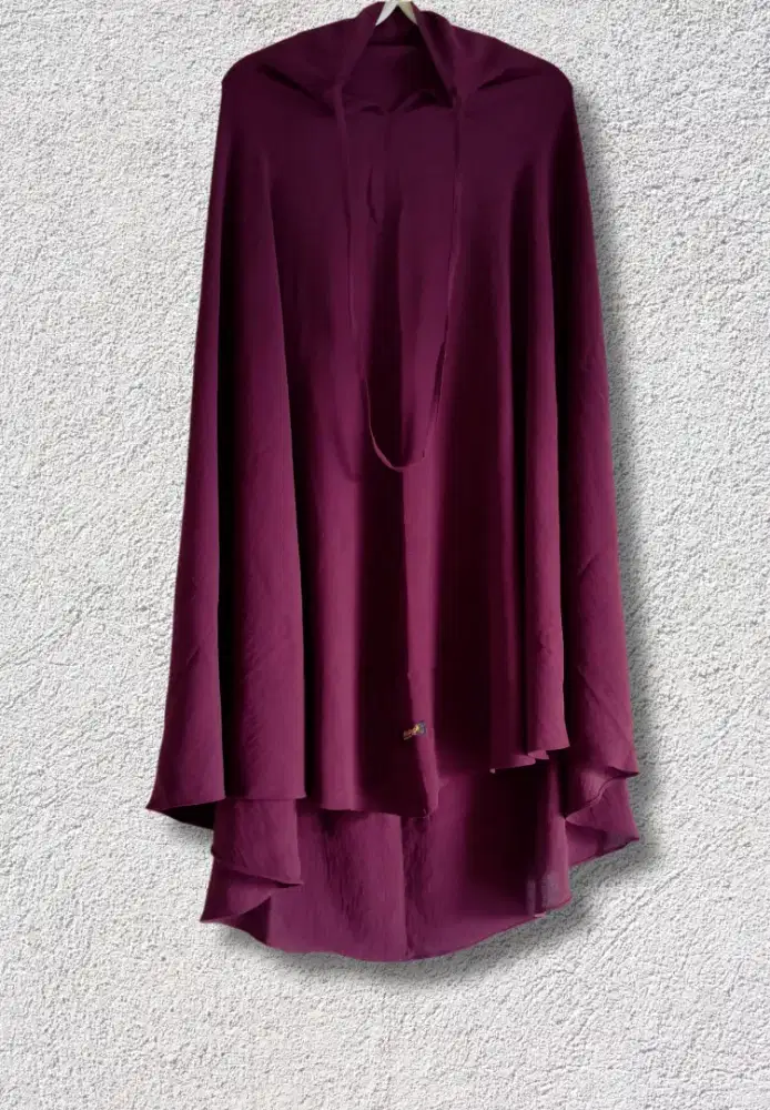 KHIMAR JILBAB SYAR'I CRINKLE NON PAD XXXL