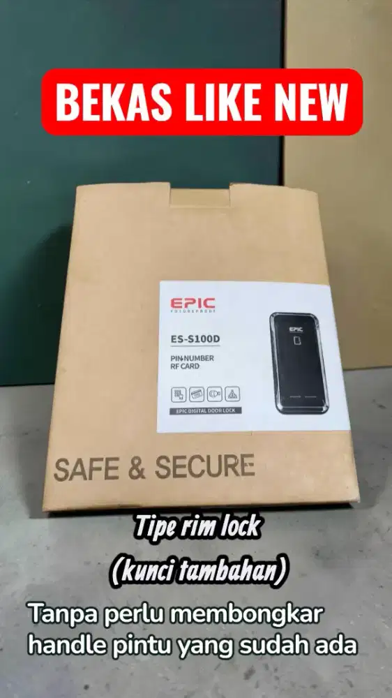 Smart Lock EPIC ES-S100D