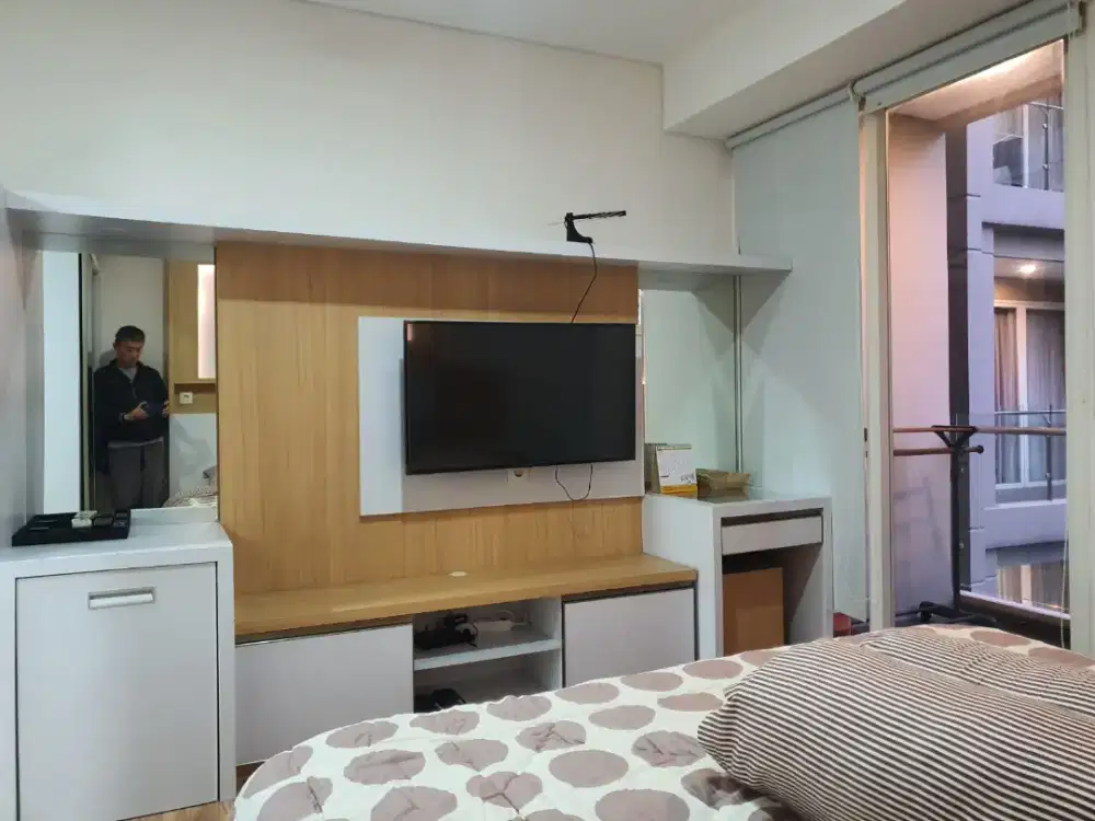sewa unit bagus murah apartemen landmark residence studio furnish