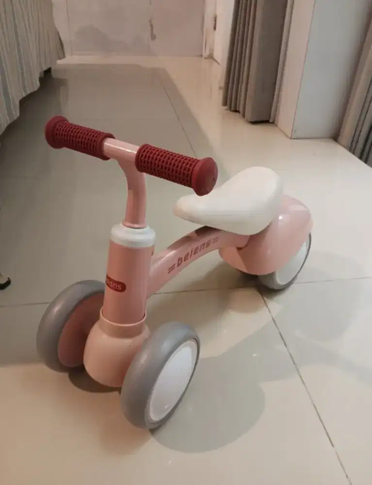 Beins Baby Balance Bikes Toddler Pink - Sepeda Anak