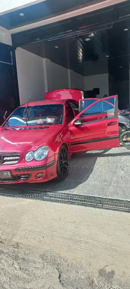 Jual mercy c 240 asli warna merah