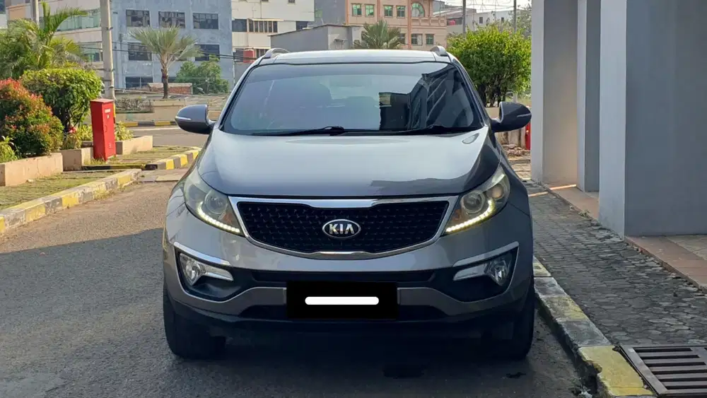 Kia sportage ex 2014 abu metalik