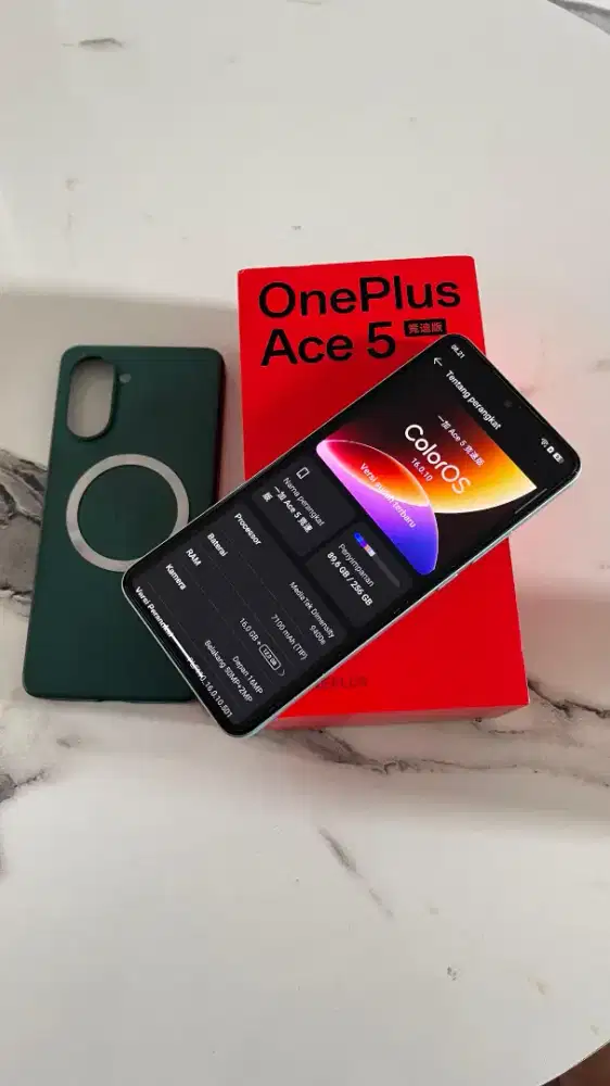 Oneplus ace 5 Racing 16/256 Beacukai fullset