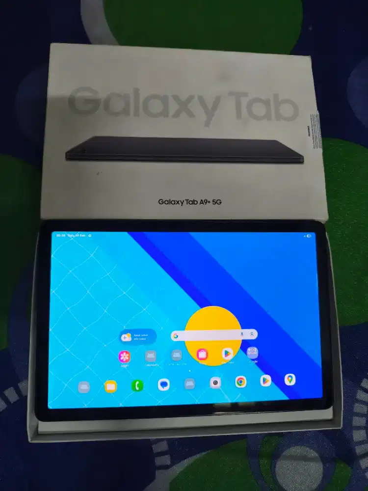 Samsung Tab A9+ 8/128 5G Mulus Fullset