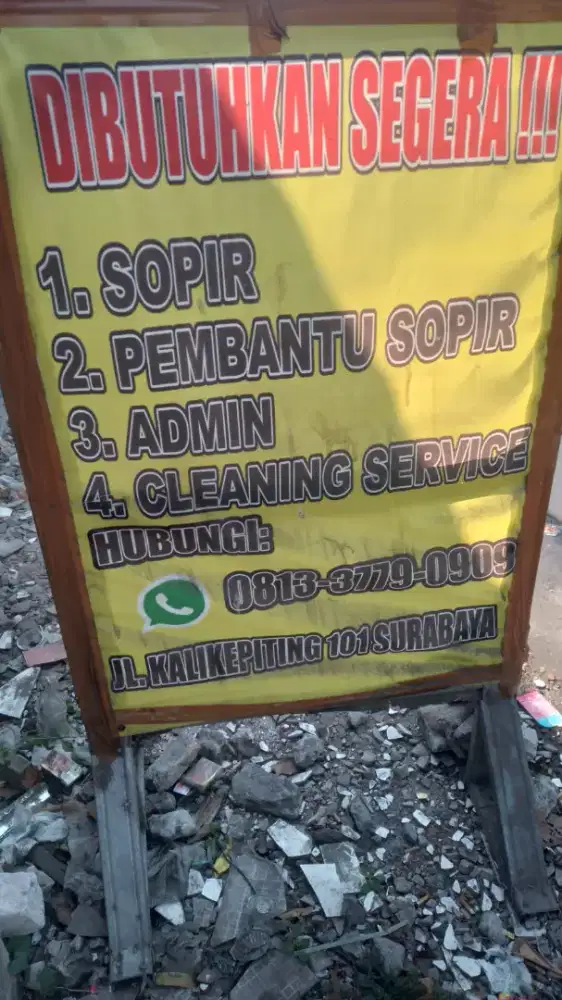DIBUTUHKAN SEGERA ADMIN PEREMPUAN