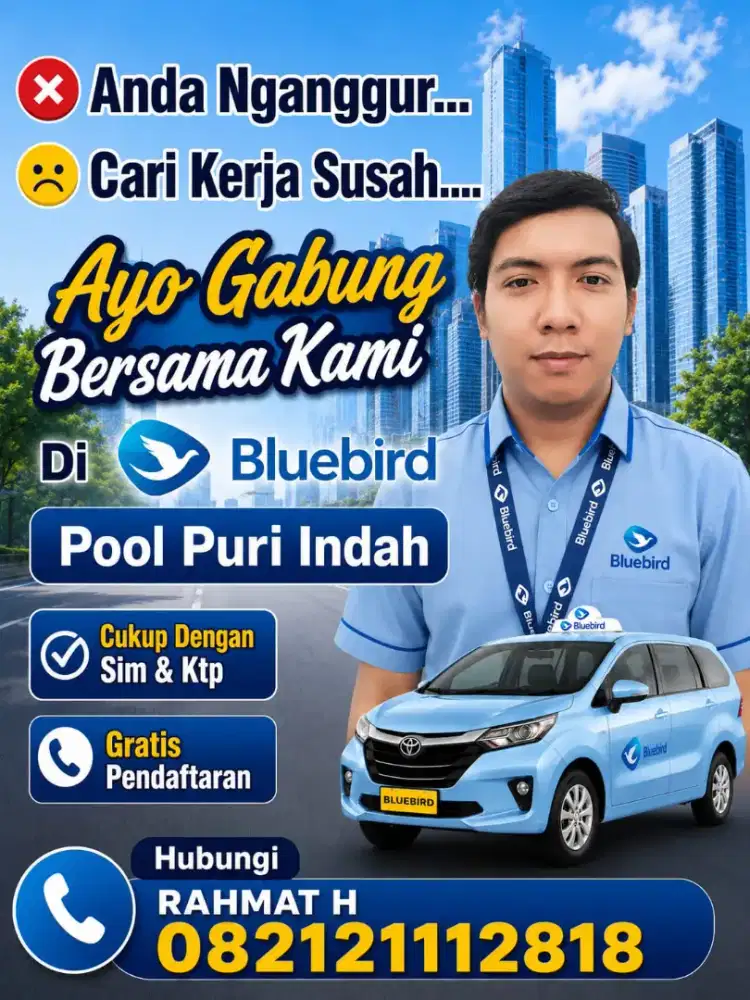 Driver Taksi Blue Bird